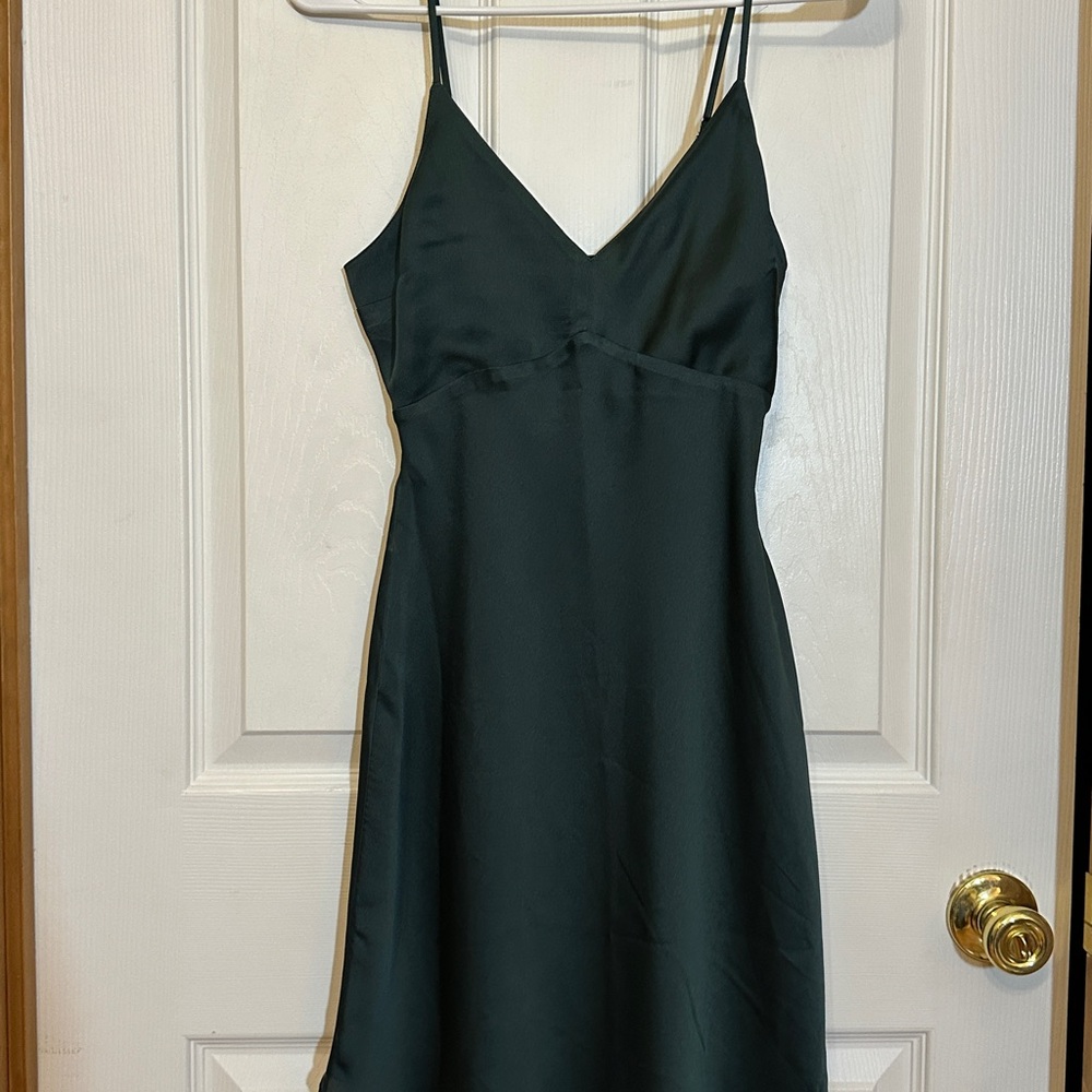 Abercrombie & Fitch Forest Green Mini Dress